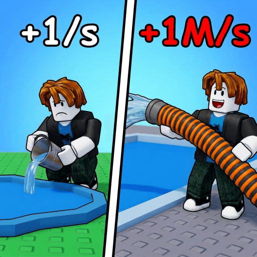 [2X💧] +1 Drain Water Per Click