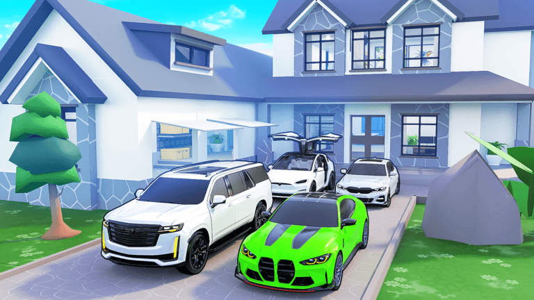 Build Mega Mansions & Drive your Dream Cars!