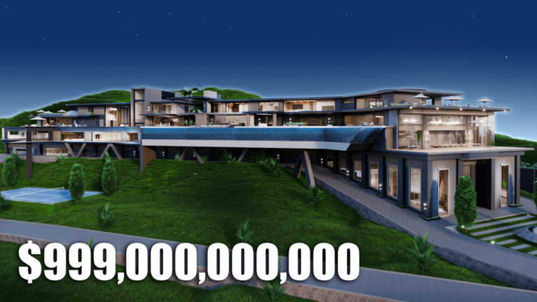 Giga Mansion Tycoon 🏝️