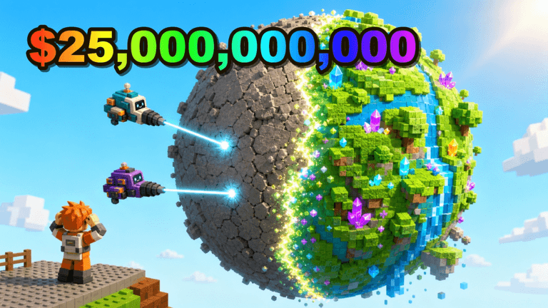 🌎 Mine a Planet
