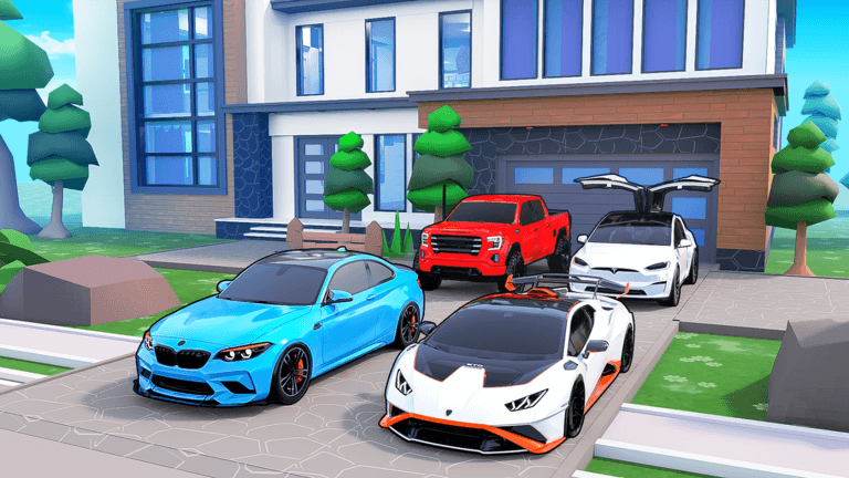 Build Mega Mansions & Drive your Dream Cars!