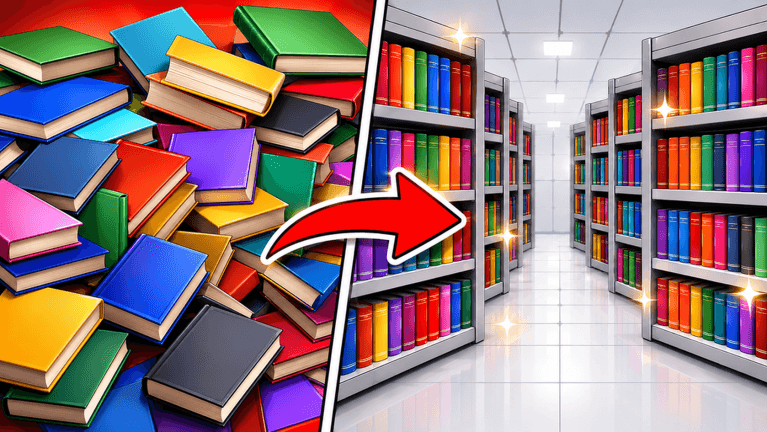 Clean The Library 📖