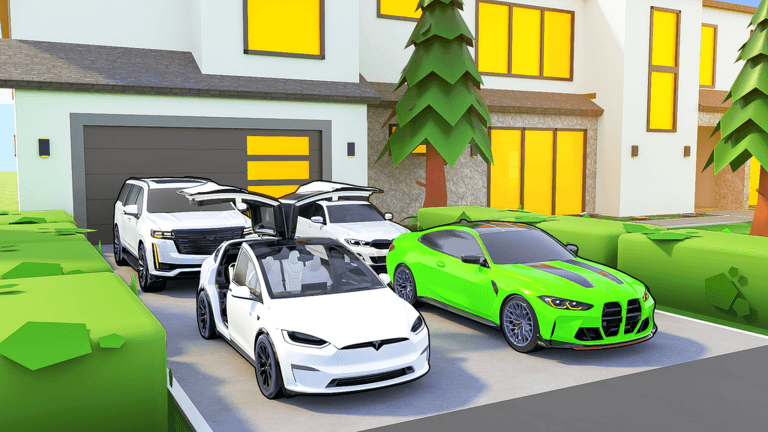 Build Mega Mansions & Drive your Dream Cars!